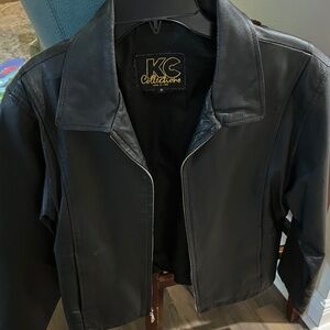 Vintage authentic KC company leather jacket